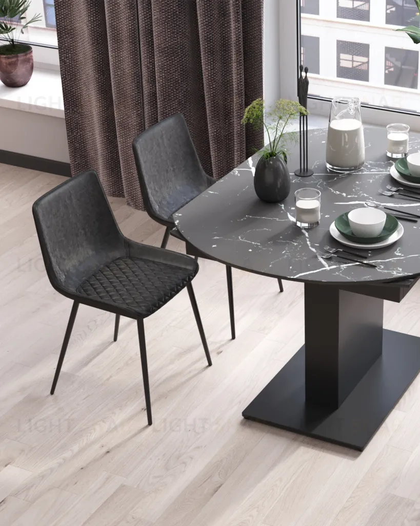 Стул TEXAS экокожа серый УТ000003960