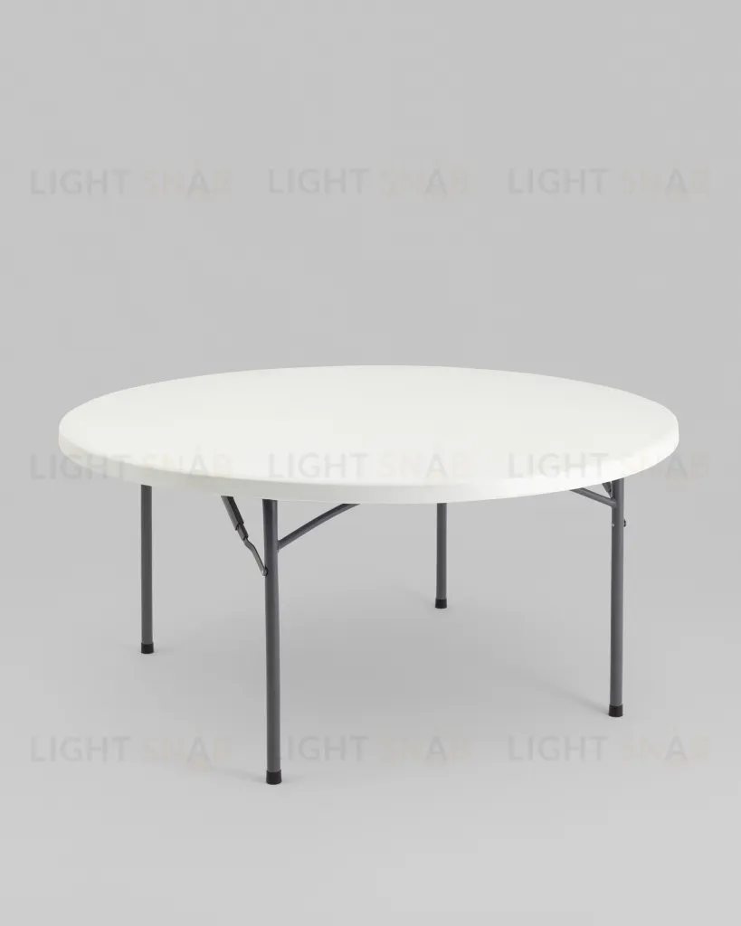 Стол круглый складной пластиковый Кейт 160 УТ000000598