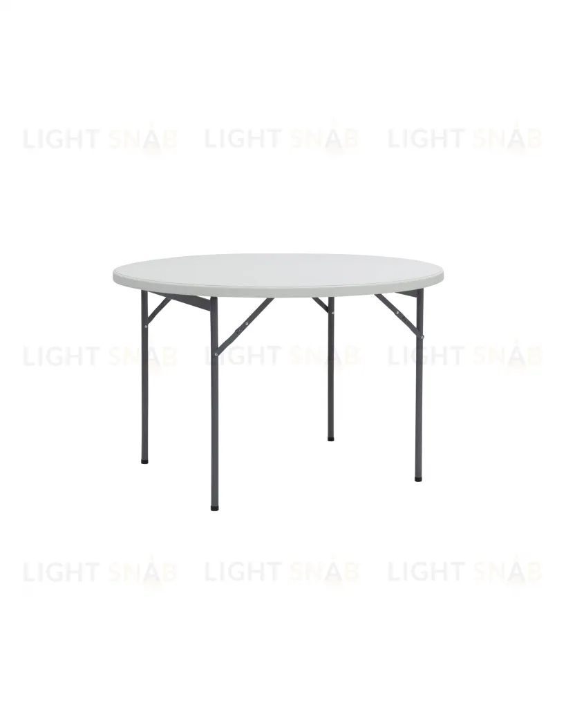 Стол круглый складной пластиковый Кейт 116 УТ000000597