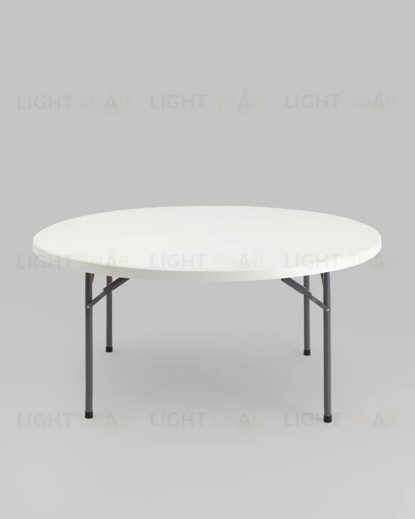 Стол круглый складной пластиковый Кейт 160 УТ000000598