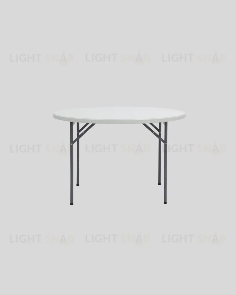 Стол круглый складной пластиковый Кейт 116 УТ000000597