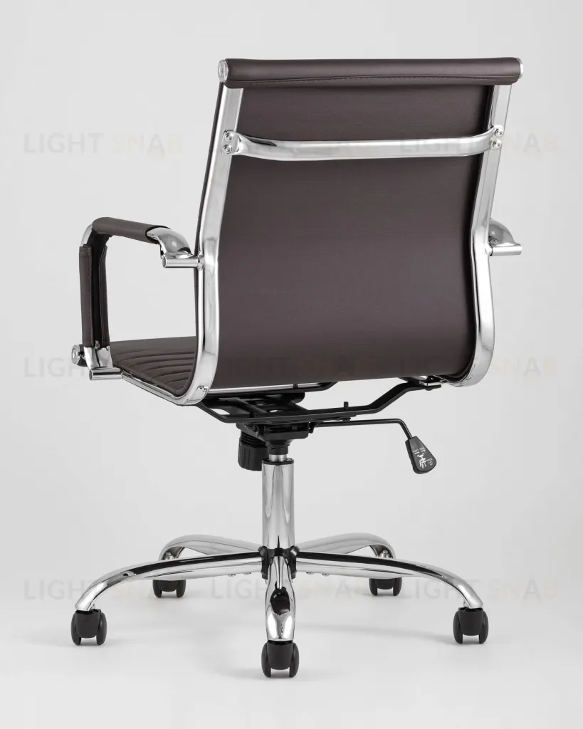 Кресло офисное TopChairs City S коричневое УТ000001925