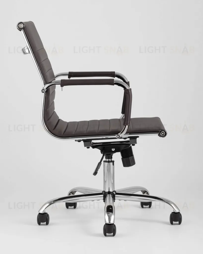 Кресло офисное TopChairs City S коричневое УТ000001925