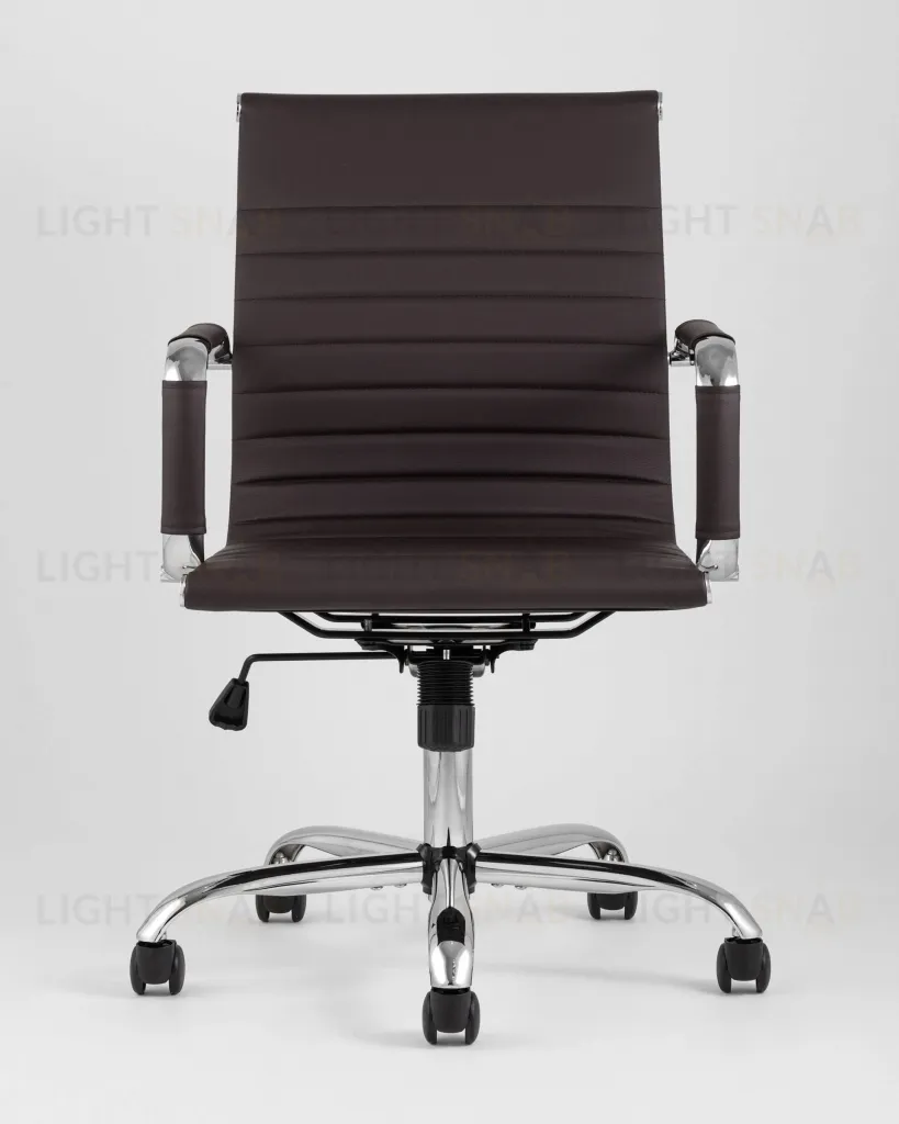 Кресло офисное TopChairs City S коричневое УТ000001925