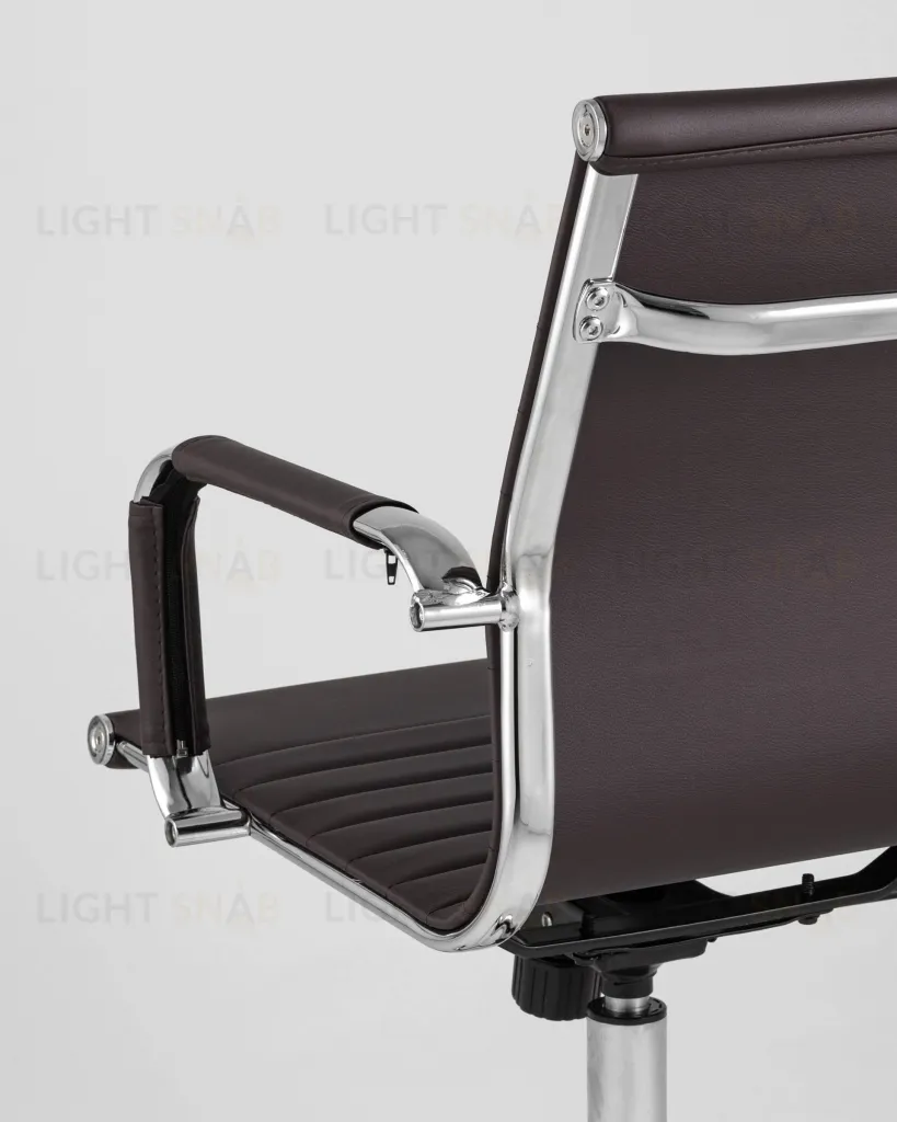 Кресло офисное TopChairs City S коричневое УТ000001925