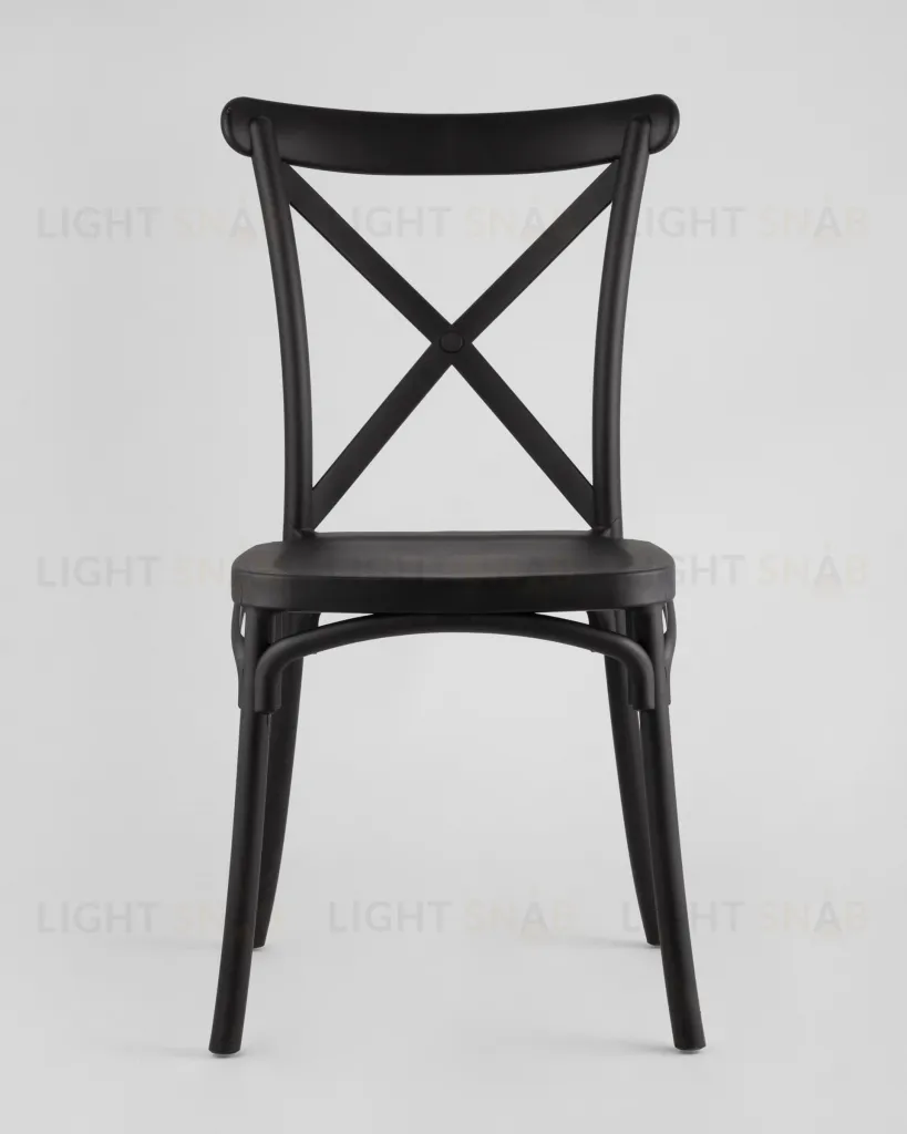 Стул Кроссбэк пластиковый черный УТ000001849