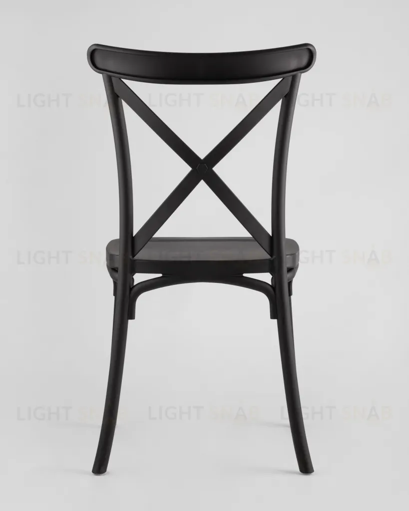 Стул Кроссбэк пластиковый черный УТ000001849