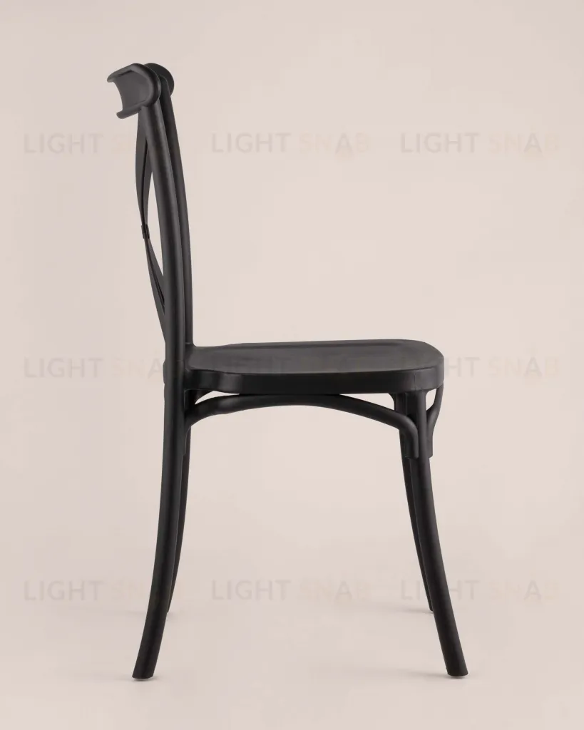Стул Кроссбэк пластиковый черный УТ000001849