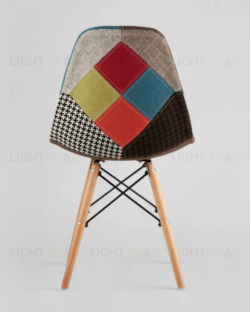 Стул Eames DSW пэчворк УТ000001851