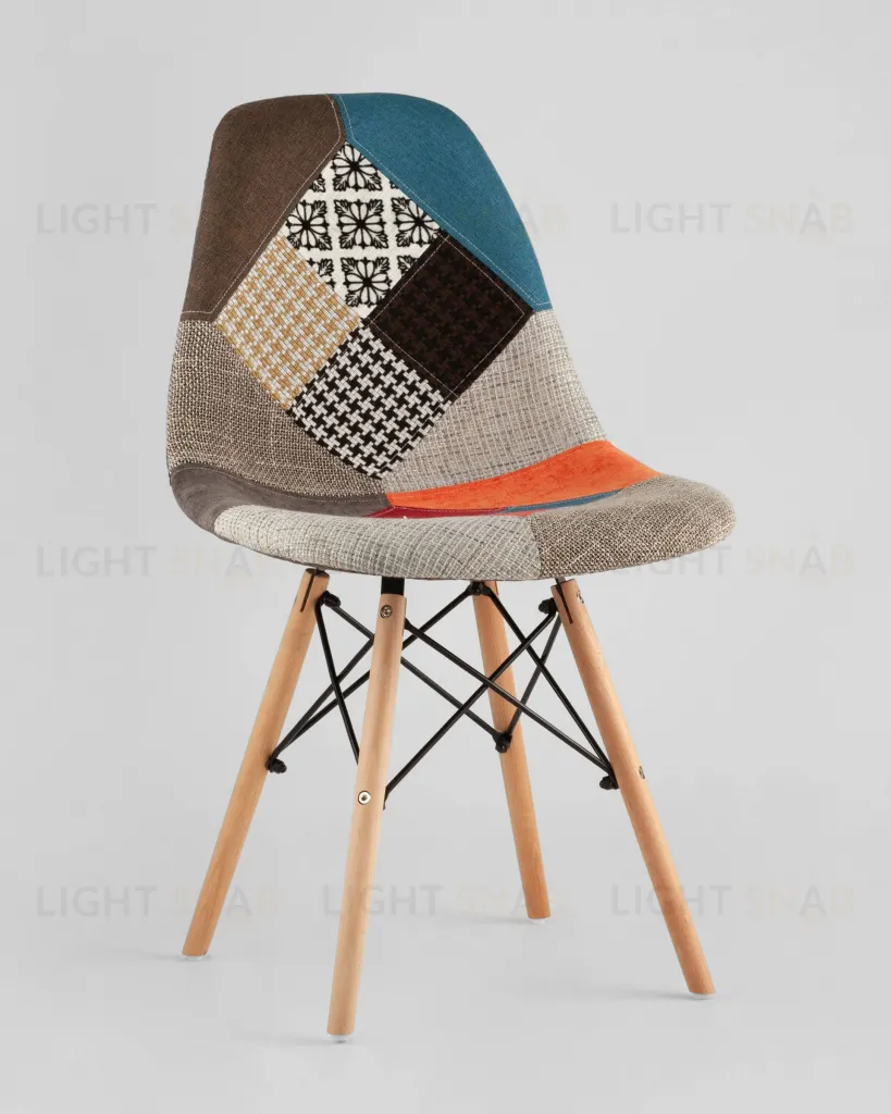 Стул Eames DSW пэчворк УТ000001851