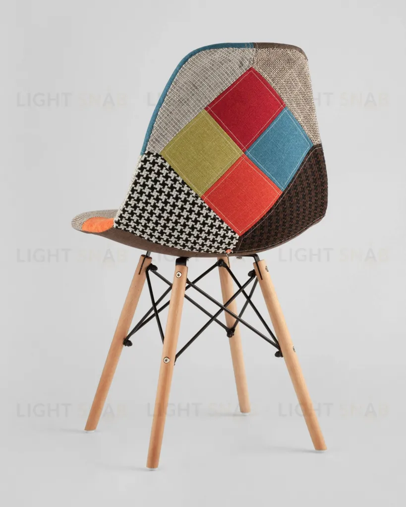 Стул Eames DSW пэчворк УТ000001851