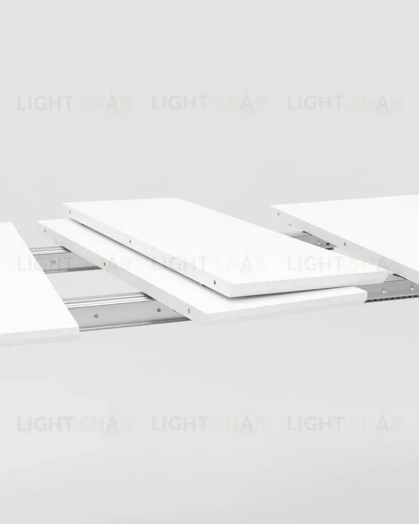 Стол обеденный Берген раскладной 160-190-220*90 белый УТ000003492