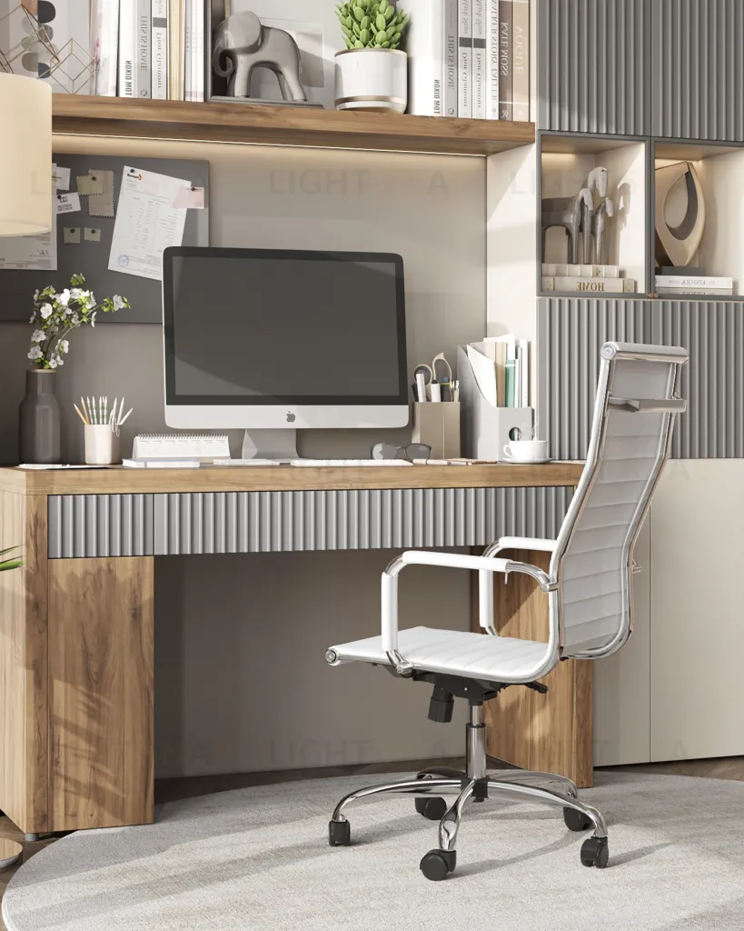 Кресло руководителя TopChairs City белое УТ000001922