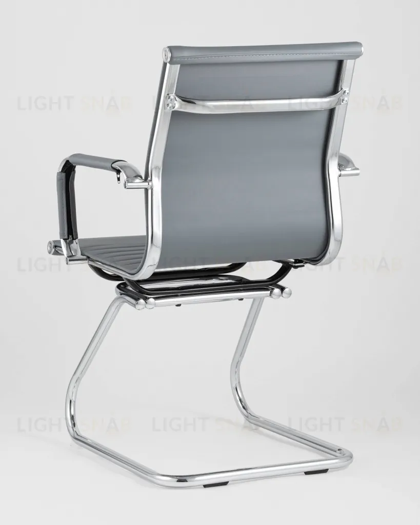 Кресло для посетителей TopChairs Visit серое УТ000001930
