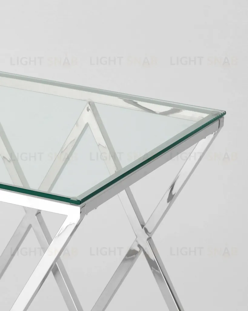 Журнальный стол 55*55 ИНСИГНИЯ серебро УТ000001506