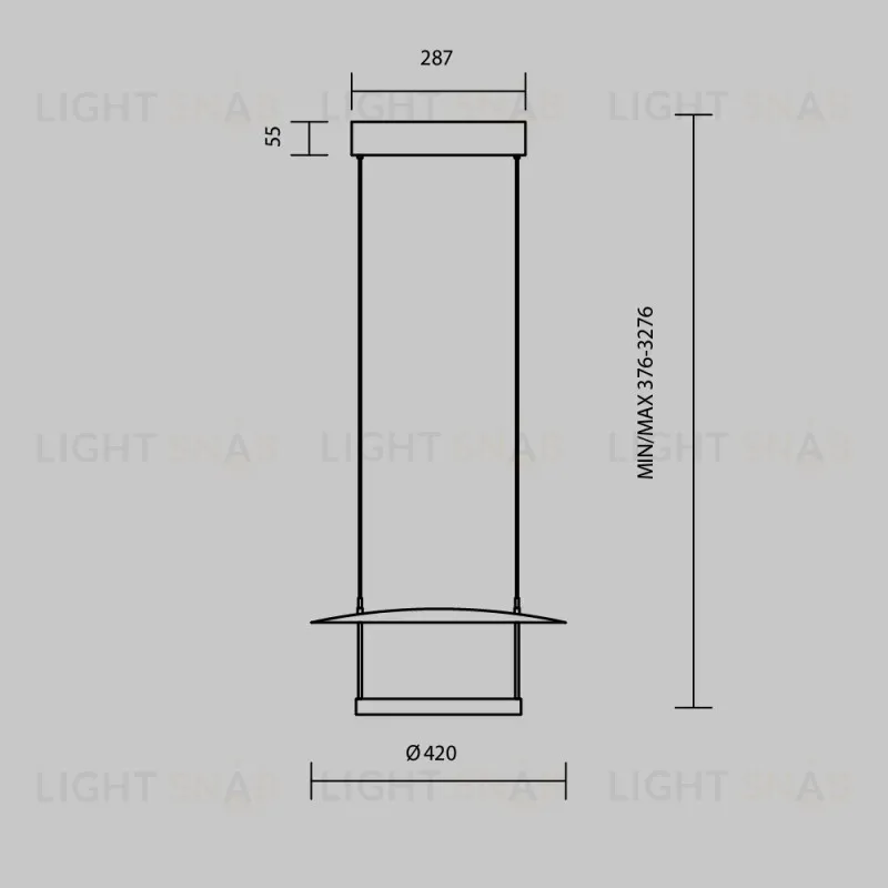 Подвесной светильник Maytoni MOD280PL-L23B3K1 