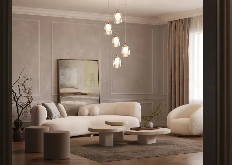 Каскадная люстра Maytoni MOD016PL-05BS 