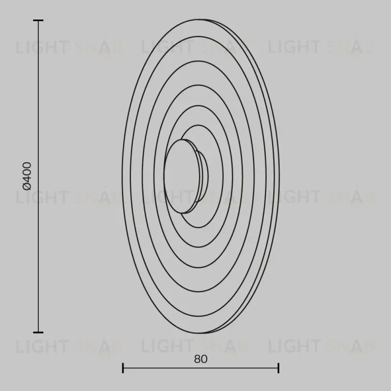 Бра Maytoni MOD400WL-L5GR3K 