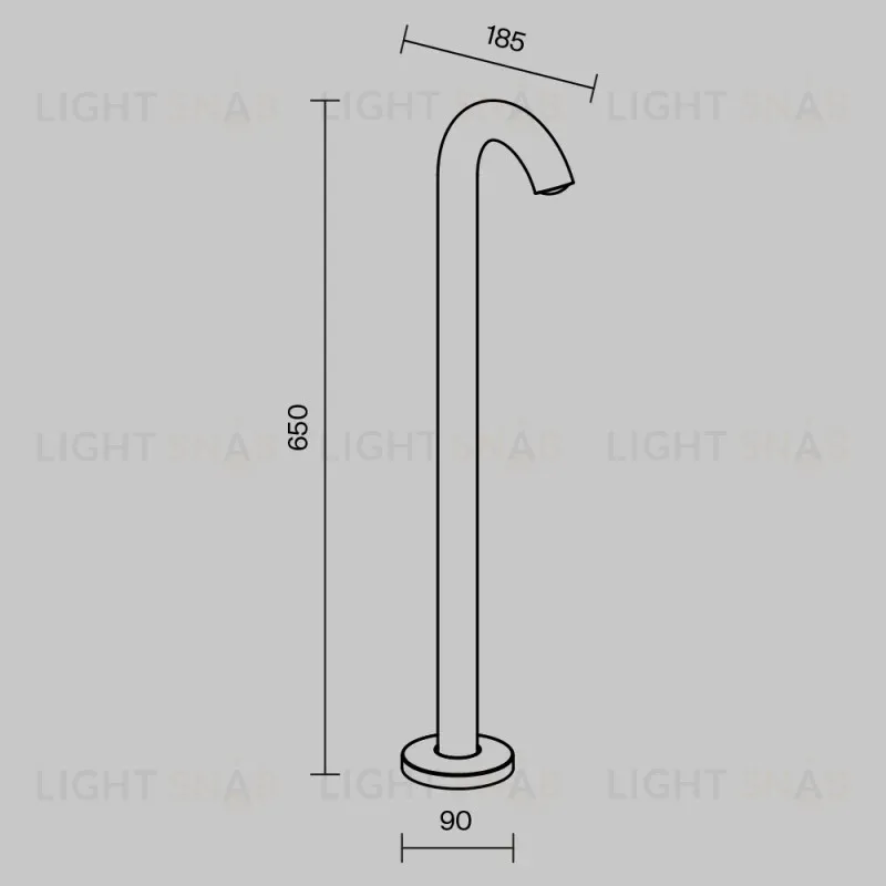 Садово-парковый светильник Maytoni O476FL-L4GF3K 