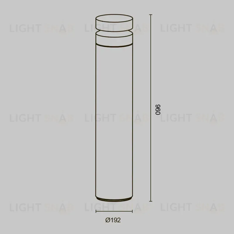 Садово-парковый светильник Maytoni O469FL-L20CM3K1 