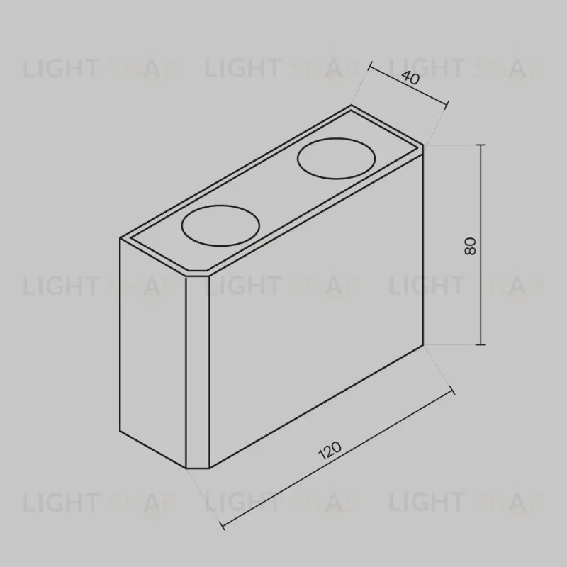 Светильник настенный Maytoni O433WL-L4GF3K O433WL-L4GF3K