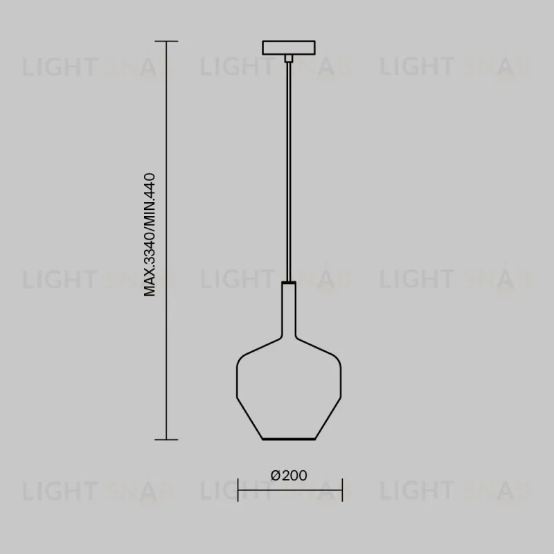 Подвесной светильник Maytoni MOD271PL-01B4 MOD271PL-01B4