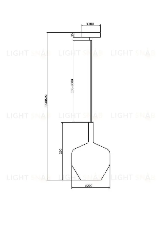 Подвесной светильник Maytoni MOD271PL-01B4 MOD271PL-01B4