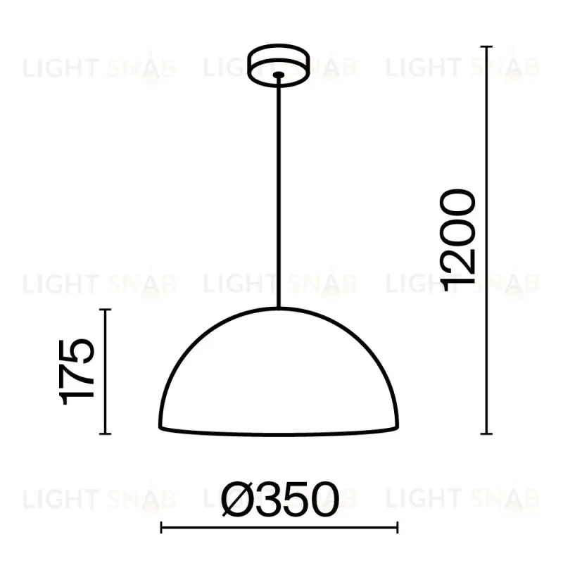 Подвесной светильник Maytoni MOD168PL-01W MOD168PL-01W