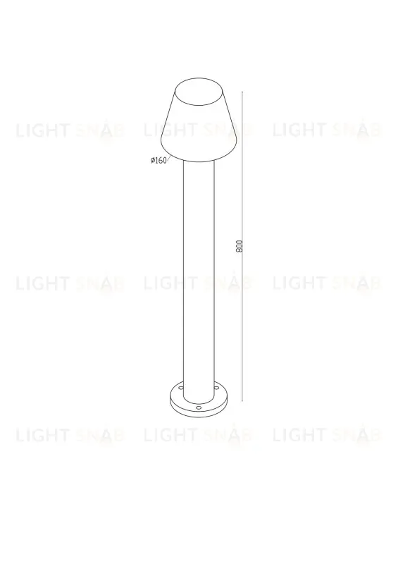 Садово-парковый светильник Maytoni O421FL-L5W O421FL-L5W