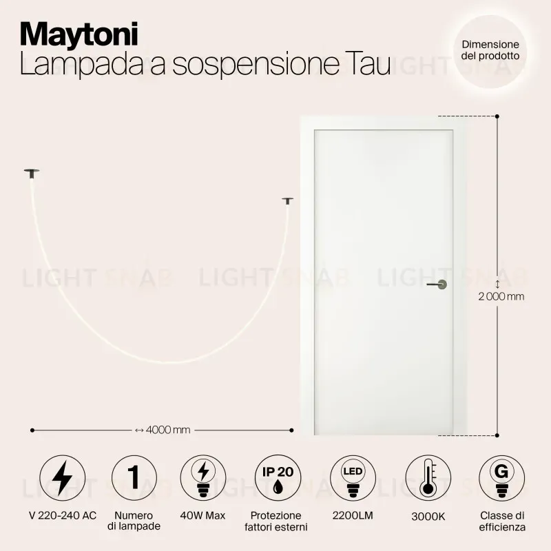Подвесной светильник Maytoni MOD146PL-L40B3K MOD146PL-L40B3K