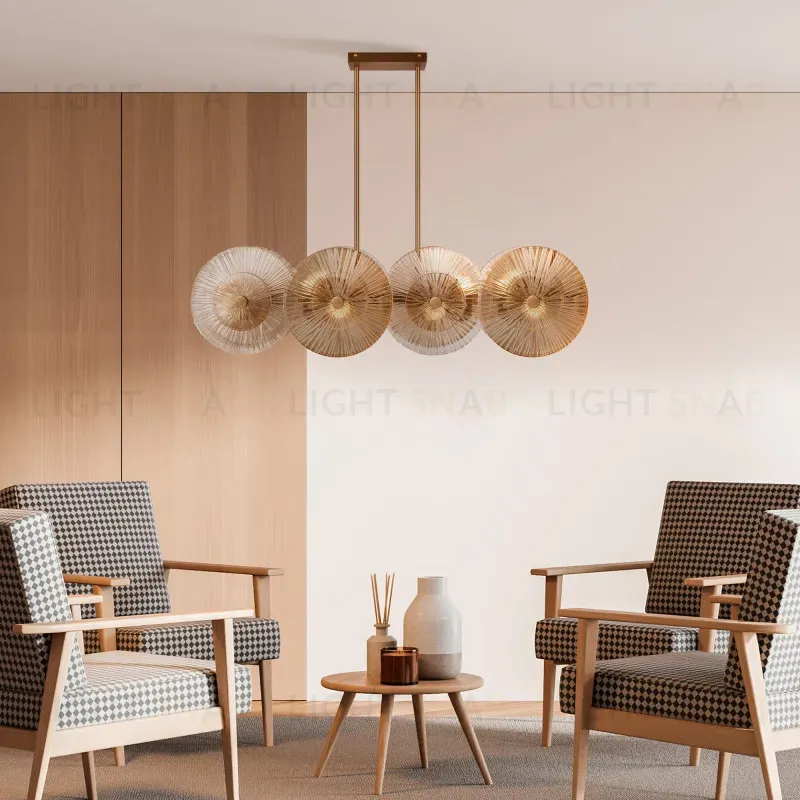 Люстра на штанге Maytoni MOD007PL-08G1 MOD007PL-08G1