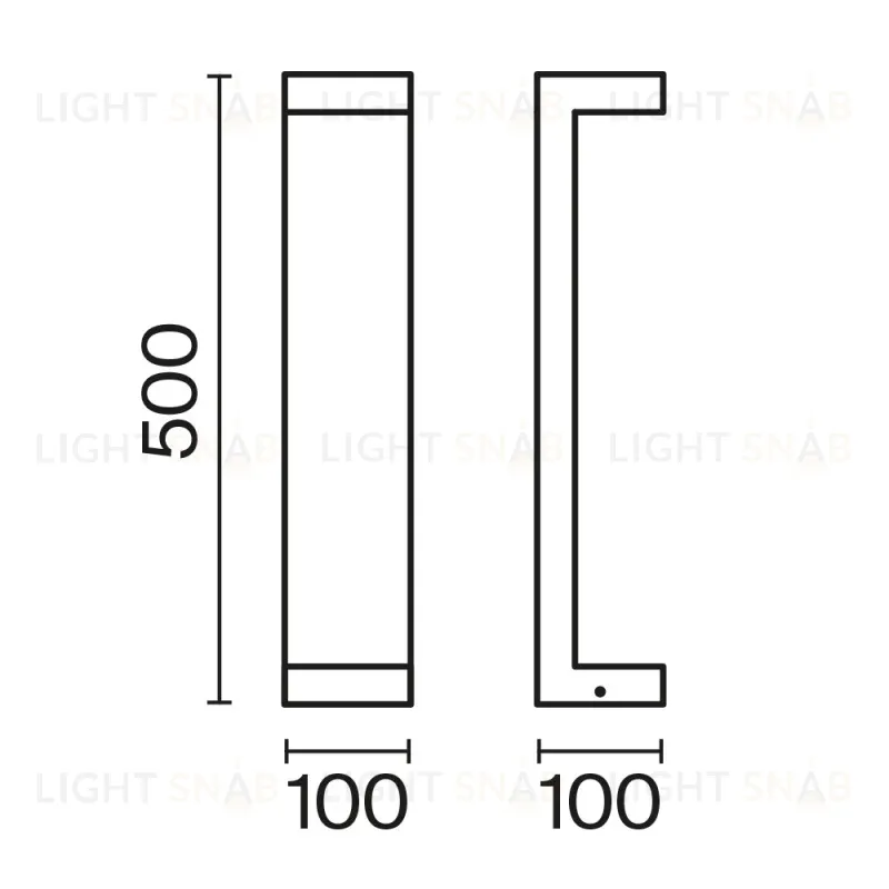 Садово-парковый светильник Maytoni O013FL-L9B O013FL-L9B