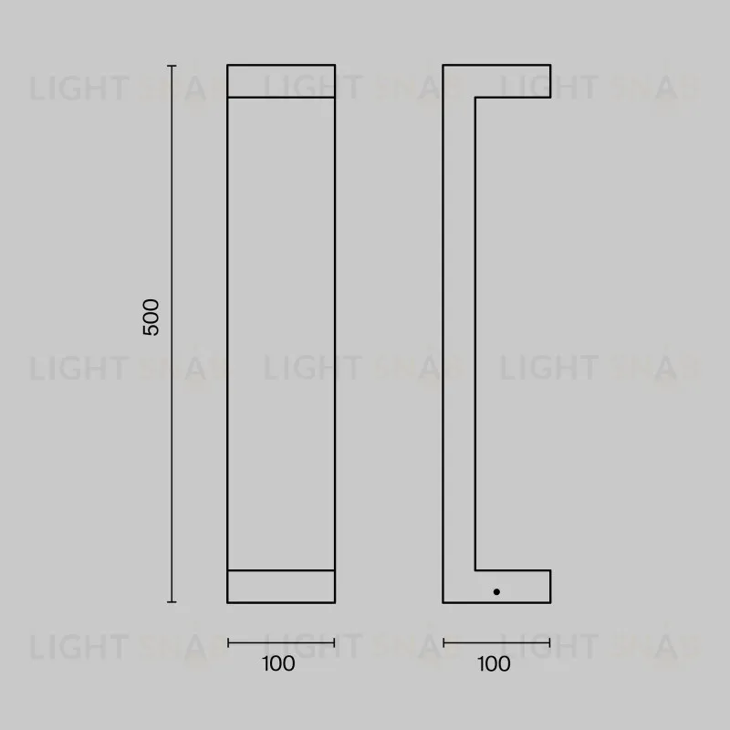 Садово-парковый светильник Maytoni O013FL-L9B O013FL-L9B