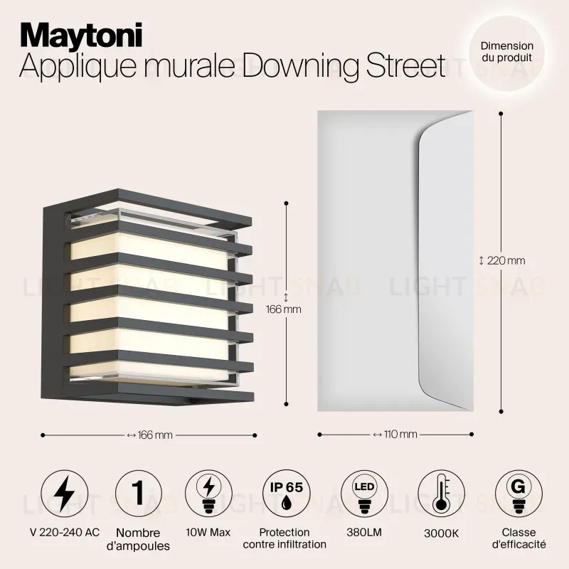 Светильник настенный Maytoni O020WL-L10B4K O020WL-L10B4K