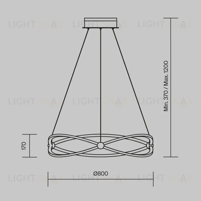 Подвесная люстра Maytoni MOD062PL-L56CH3K MOD062PL-L56CH3K