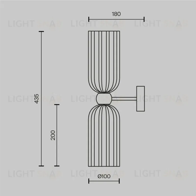 Бра Maytoni MOD302WL-02W MOD302WL-02W