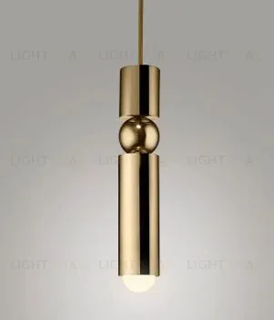 Подвесной светильник Plumb brass, 7756 Plum-brass