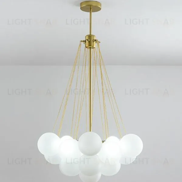 Люстра Bond 60 см золото/белый L1323-60G