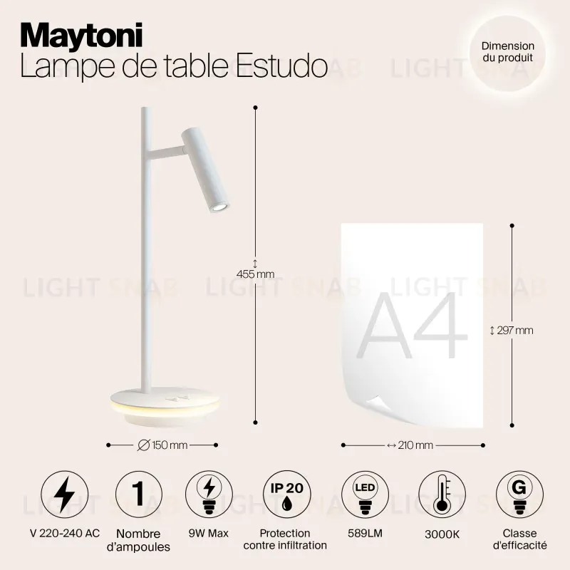 Настольная лампа Maytoni Z010TL-L8W3K Z010TL-L8W3K