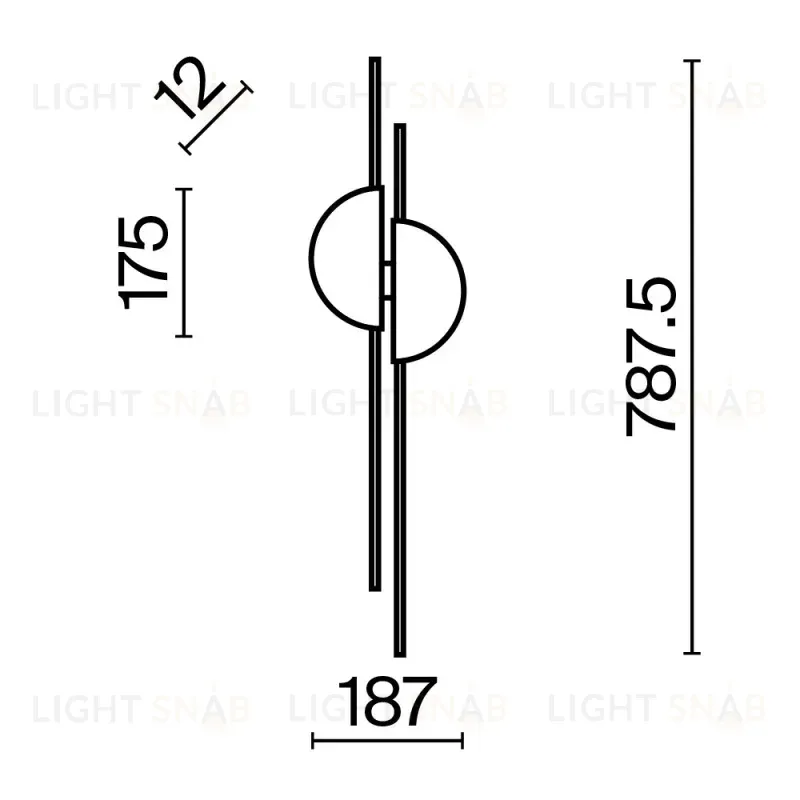 Бра Maytoni MOD179WL-L22W4K MOD179WL-L22W4K