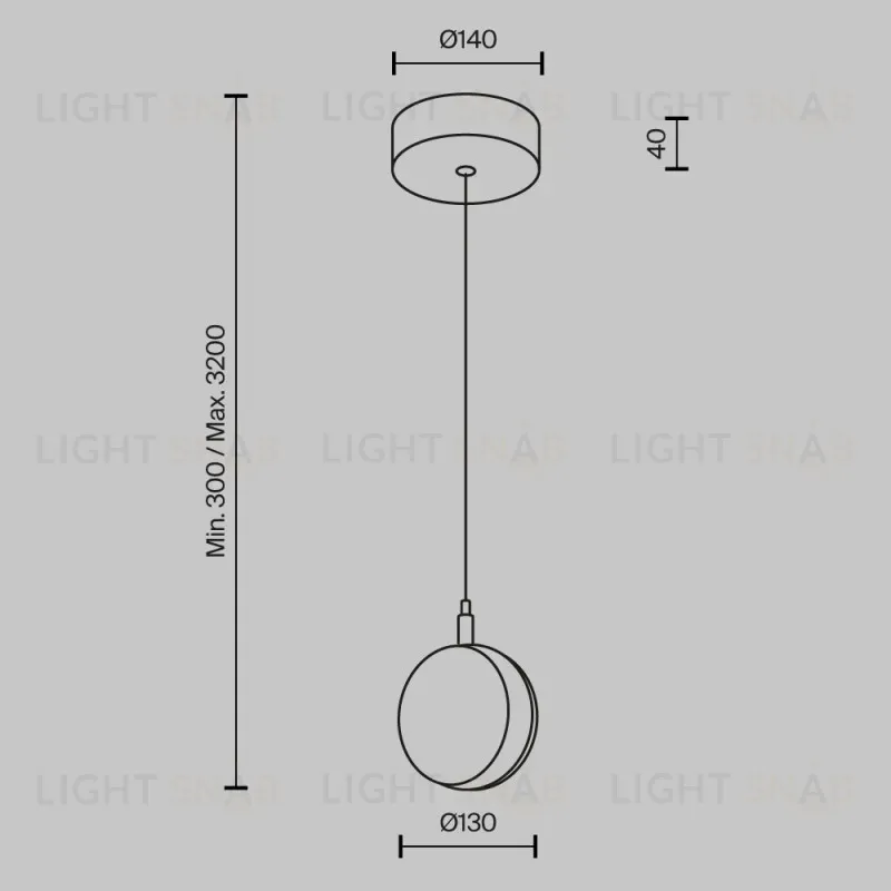Подвесной светильник Maytoni MOD299PL-L10BC3K MOD299PL-L10BC3K