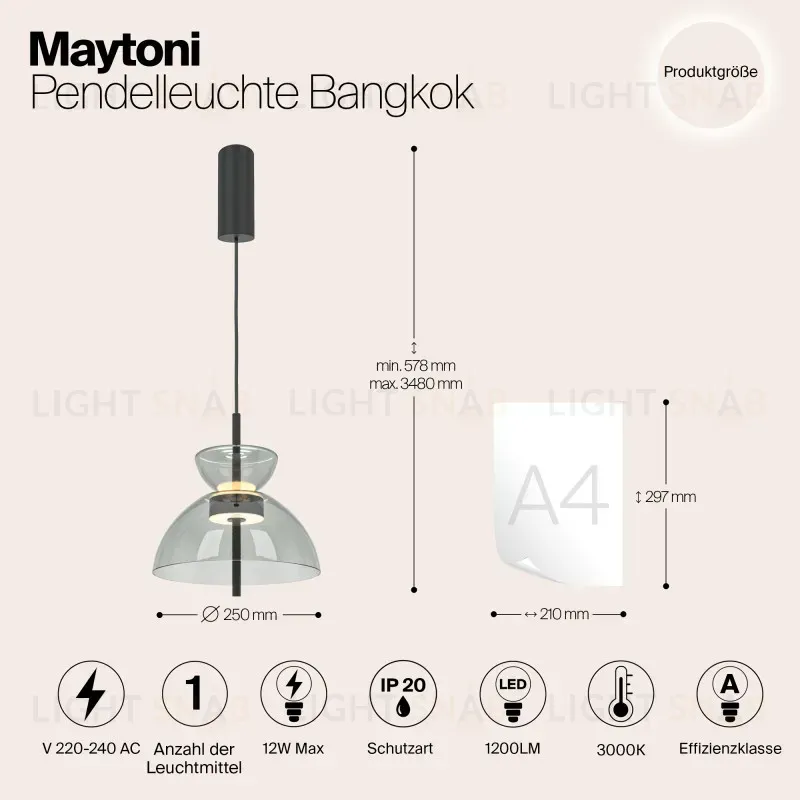 Подвесной светильник Maytoni MOD185PL-L11B3K2 MOD185PL-L11B3K2