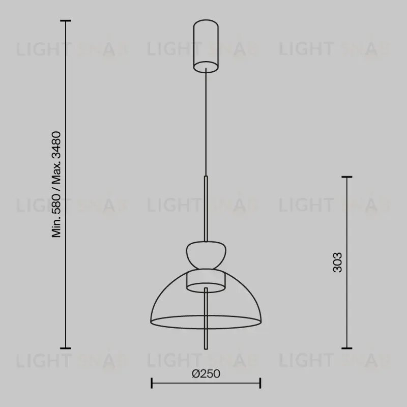 Подвесной светильник Maytoni MOD185PL-L11B3K2 MOD185PL-L11B3K2