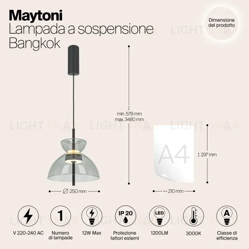 Подвесной светильник Maytoni MOD185PL-L11B3K2 MOD185PL-L11B3K2