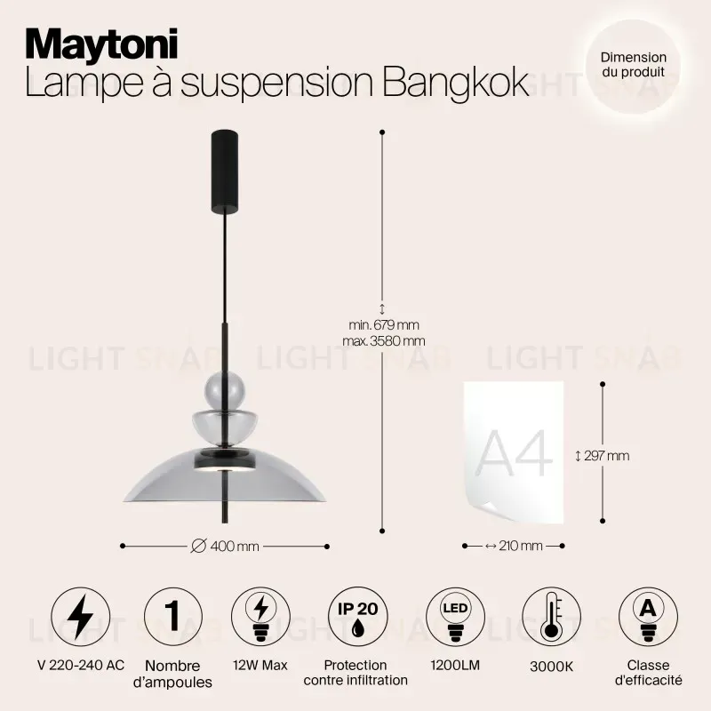 Подвесной светильник Maytoni MOD185PL-L11B3K3 MOD185PL-L11B3K3