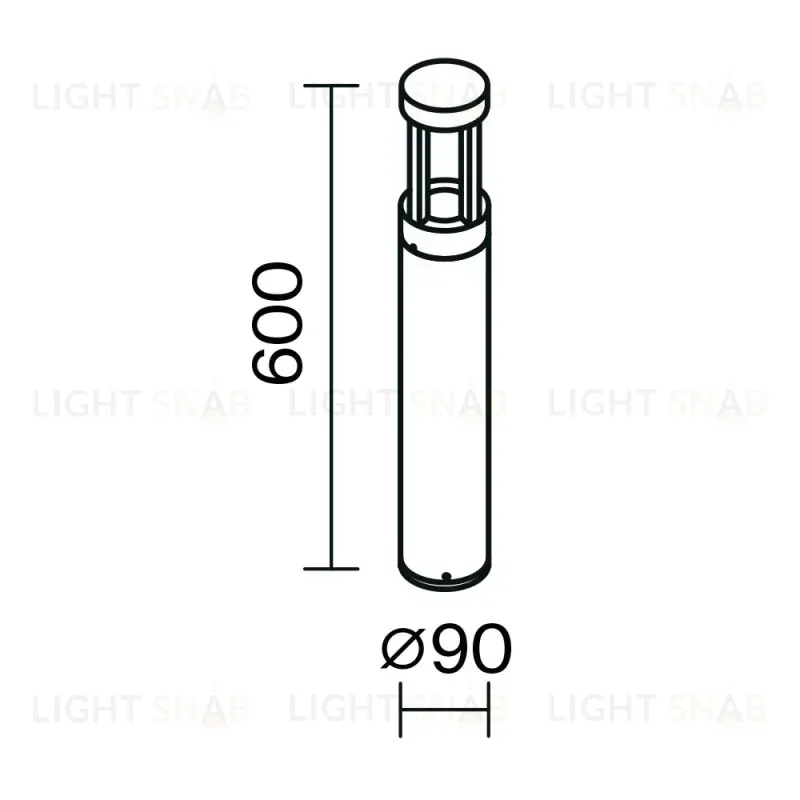 Садово-парковый светильник Maytoni O458FL-L9GF3K O458FL-L9GF3K