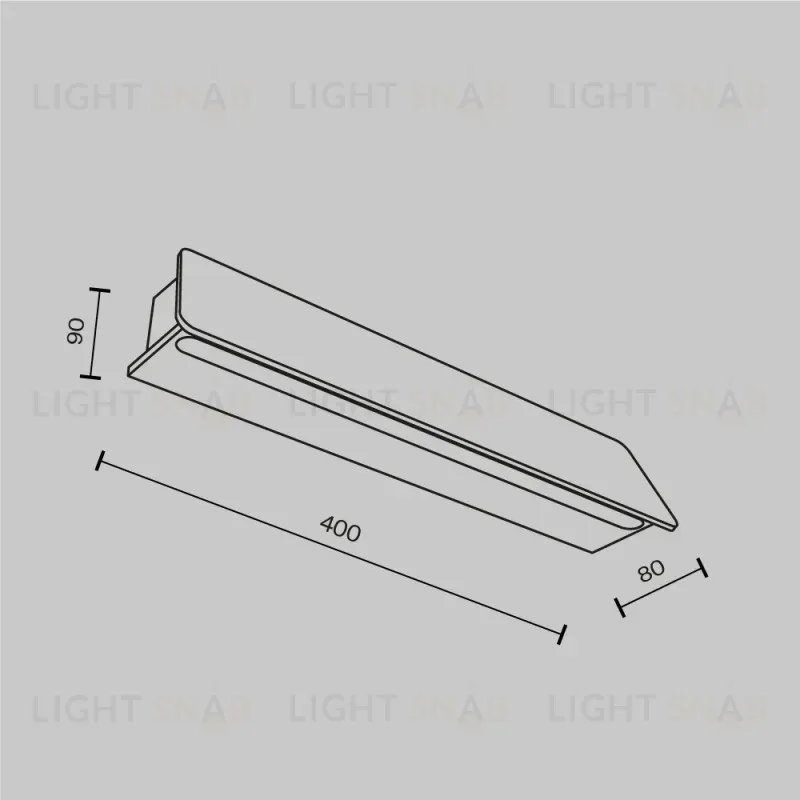 Светильник настенный Maytoni O429WL-L10GF3K O429WL-L10GF3K