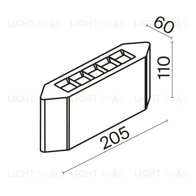 Светильник настенный Maytoni O412WL-L8GF3K O412WL-L8GF3K