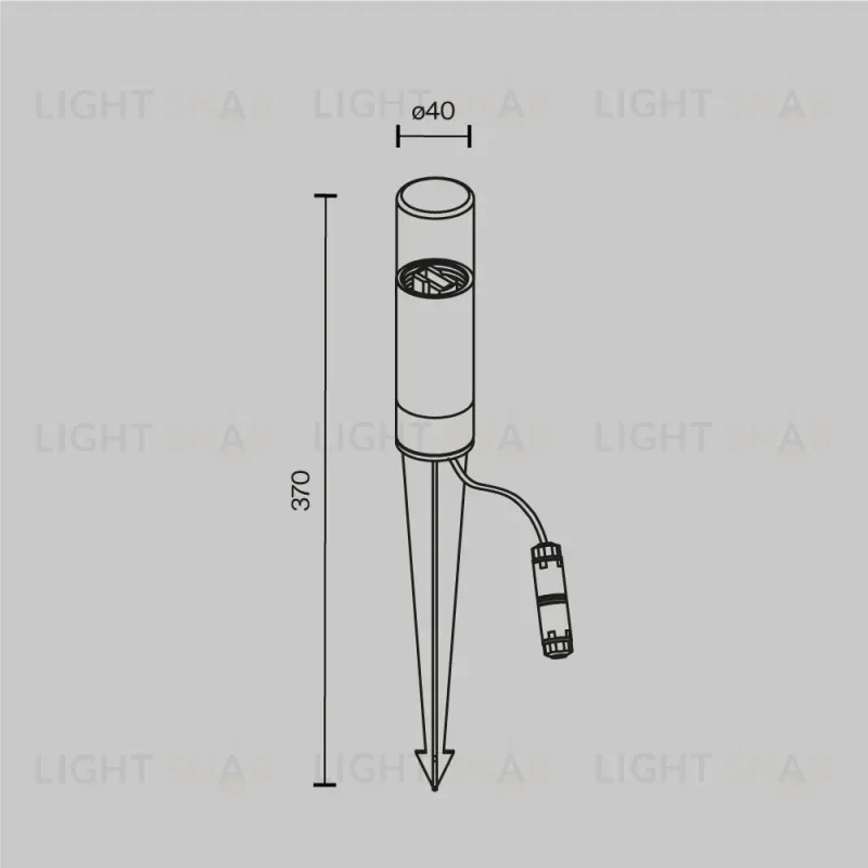 Грунтовый светильник Maytoni O437FL-01GF O437FL-01GF