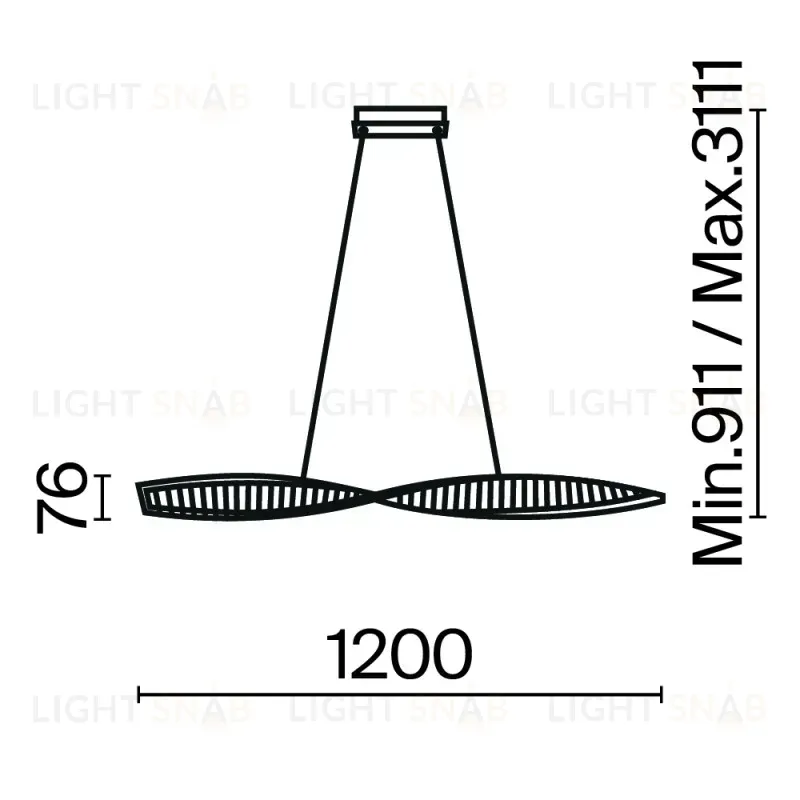 Подвесной светильник Maytoni P097PL-L36BS3K P097PL-L36BS3K